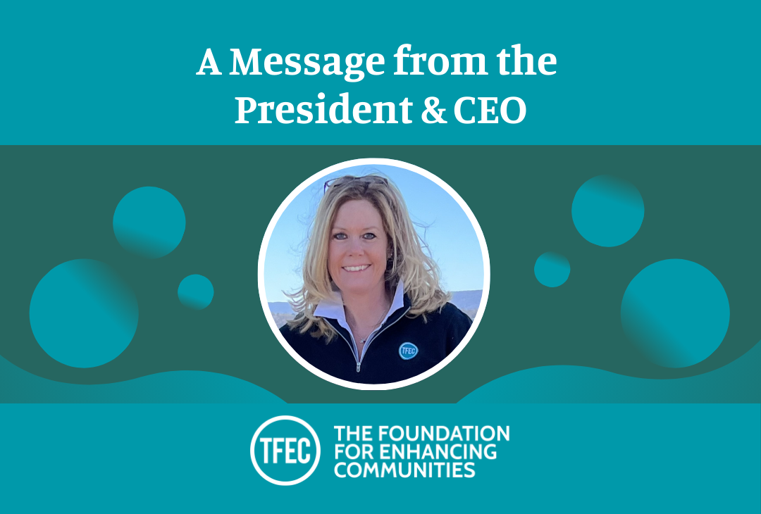 A Message from the President & CEO