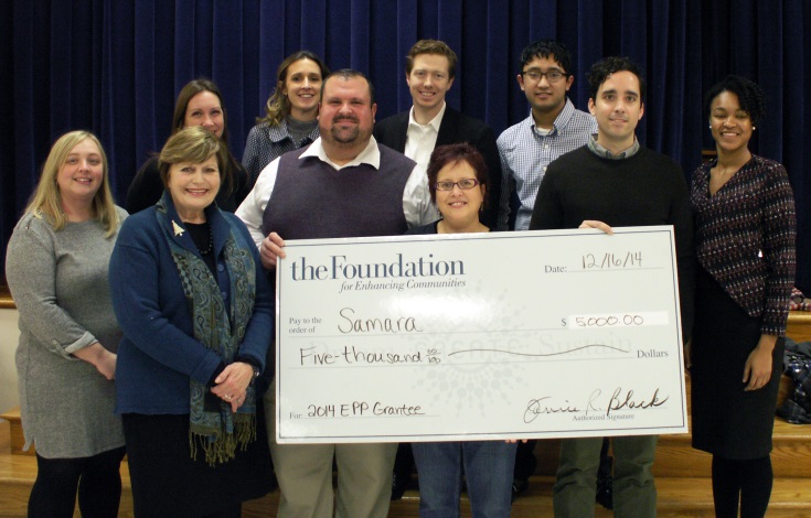 2014 Inaugural Emerging Philanthropist Program Awards $5,000 Grant to Harrisburg Nonprofit Samara